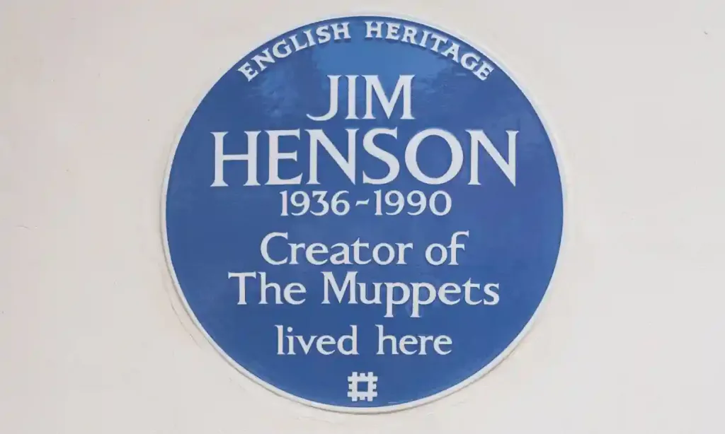 English Heritage blue plaque for Jim Henson
